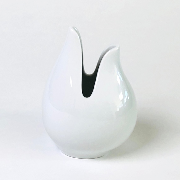 Vintage Arzberg Bud Vase - White Porcelain - Picture 5 of 5
